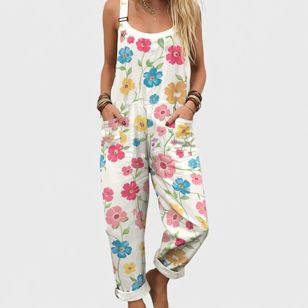 Amanda | Comfortable Printed Jumpsuit