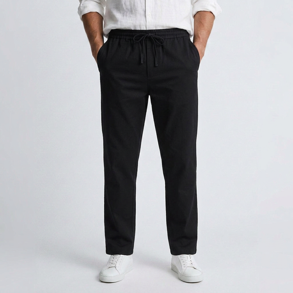 Bastien | Fluid Linen Pants