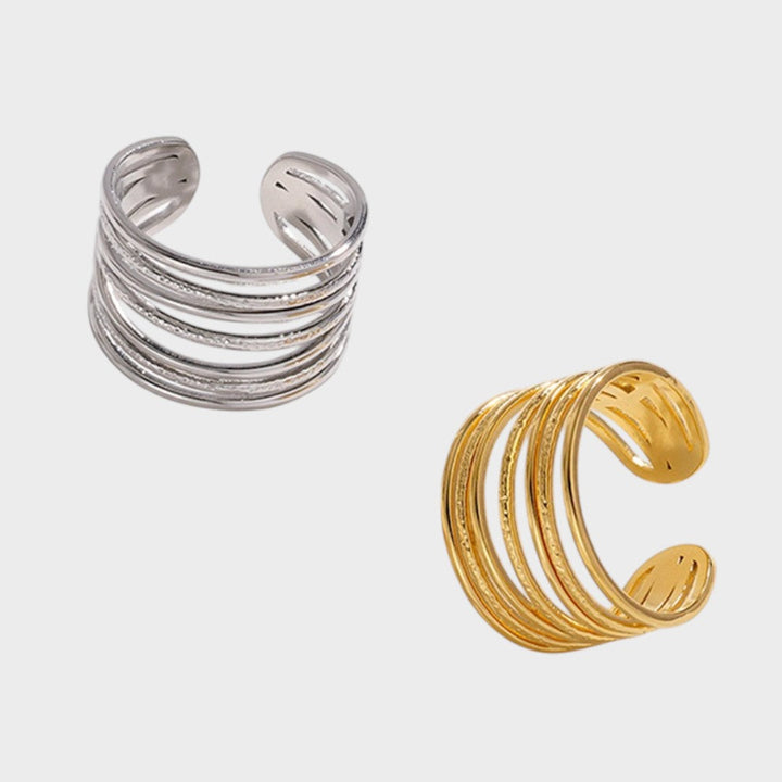 Ruby | Adjustable Stainless Steel Ring