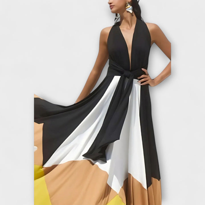 Nava | Long Backless Dress