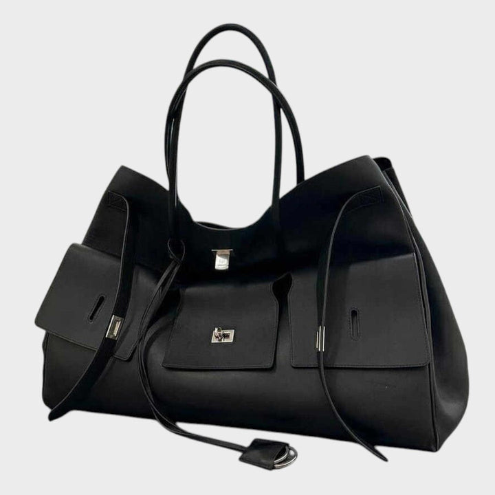 Valentina | Black Tote Bag