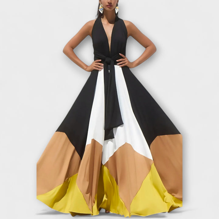 Nava | Long Backless Dress
