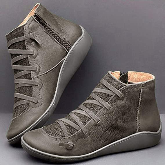 Missy | Black Square Toe Comfort Boots — view 3