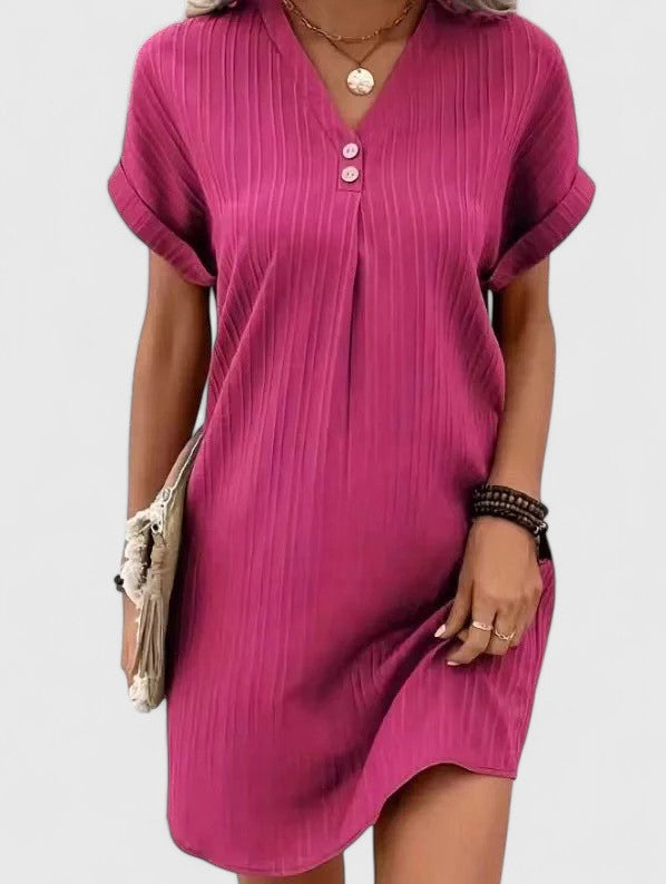 Massie | Olive Relaxed Summer Draped Dress