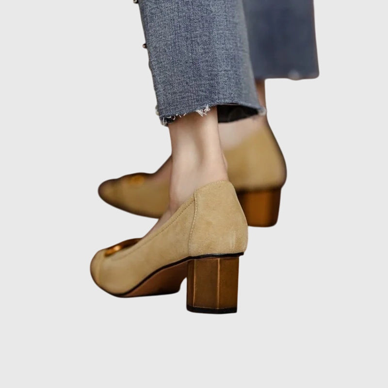 Dorothy | High Heel Buckle Heels — view 5