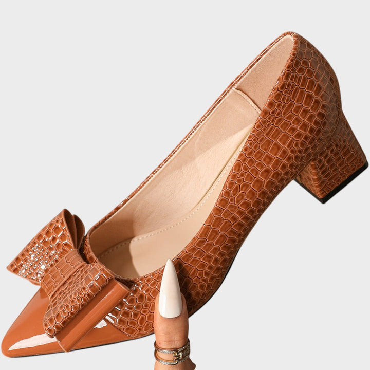 Valencia | Heels with Bow