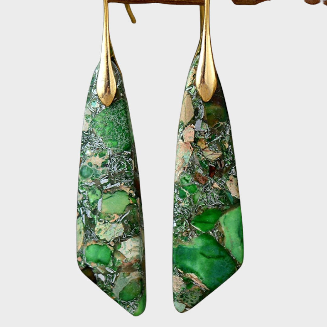Ala | Earrings with Colored Stones