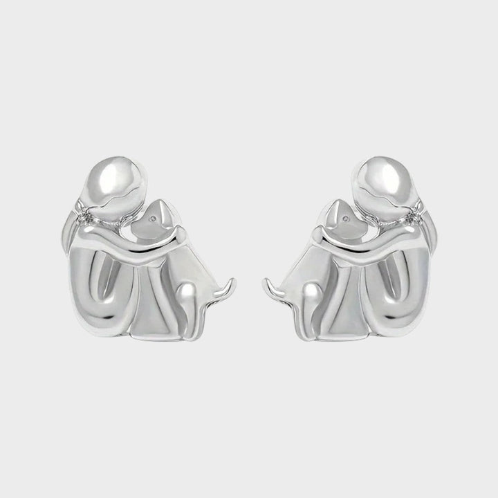 Carminho | Dog Embrace Earrings