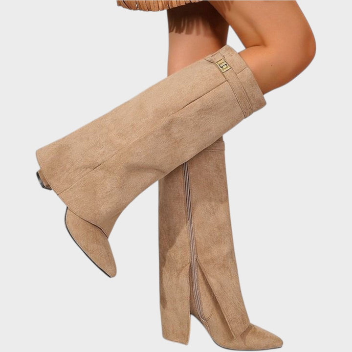 Lunara | Suede High-Top Boots