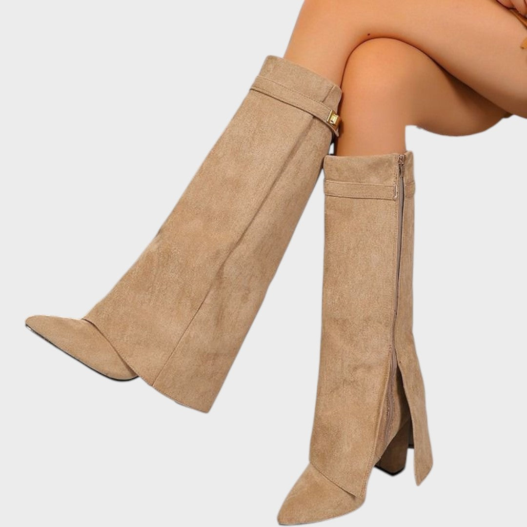 Lunara | Suede High-Top Boots