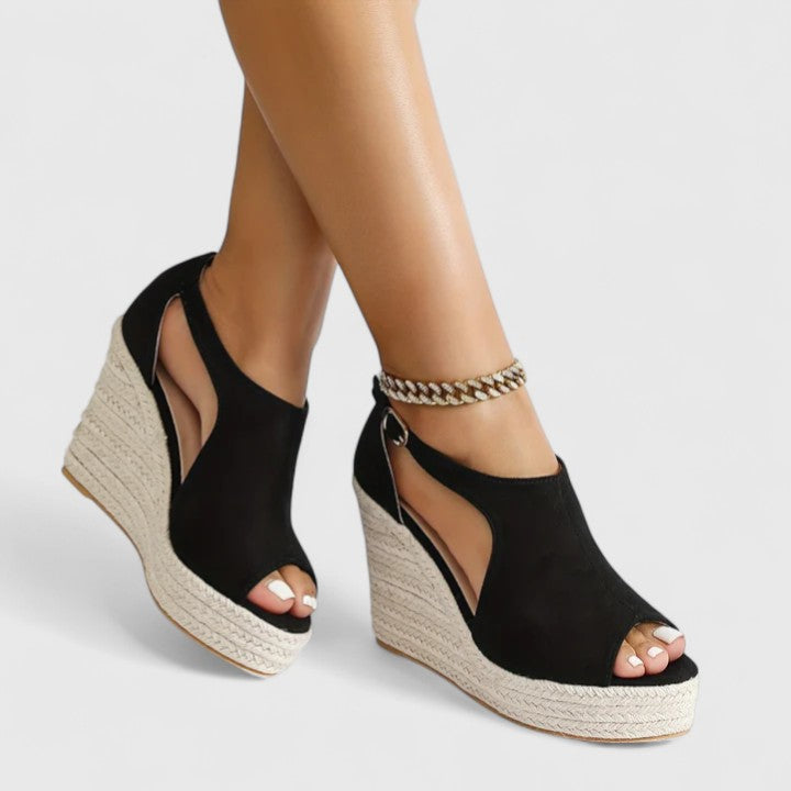 Tahliah | Camel Cushioned Heels