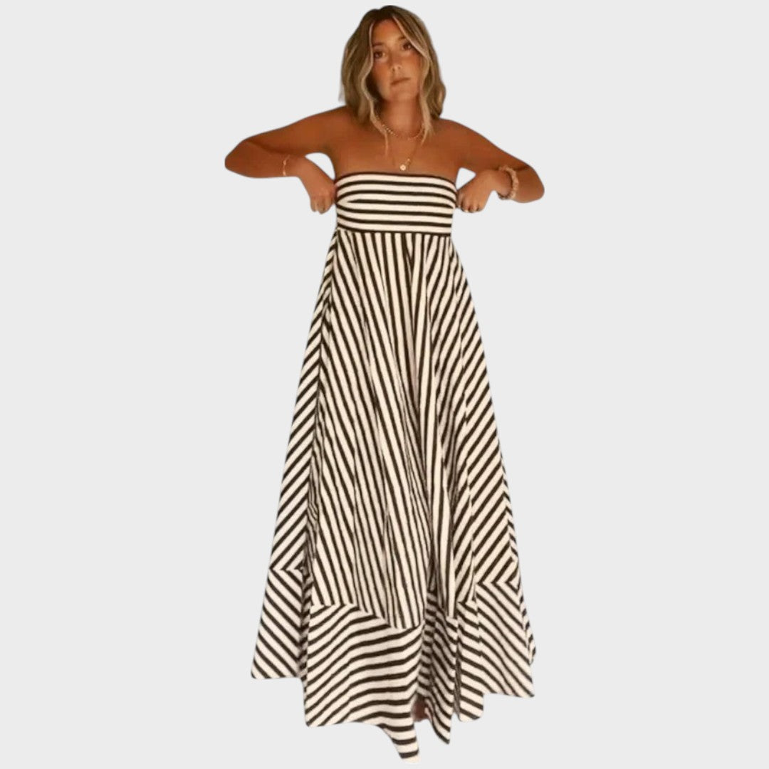 Mira | Strapless Maxi Dress