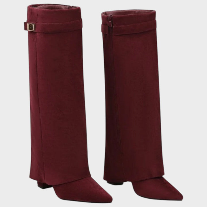 Lunara | Suede High-Top Boots