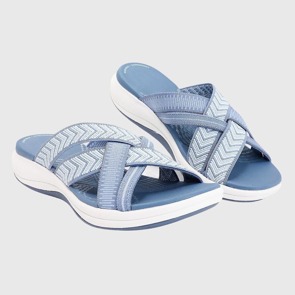 Jade | Brown Classic Comfort Sandals — view 7