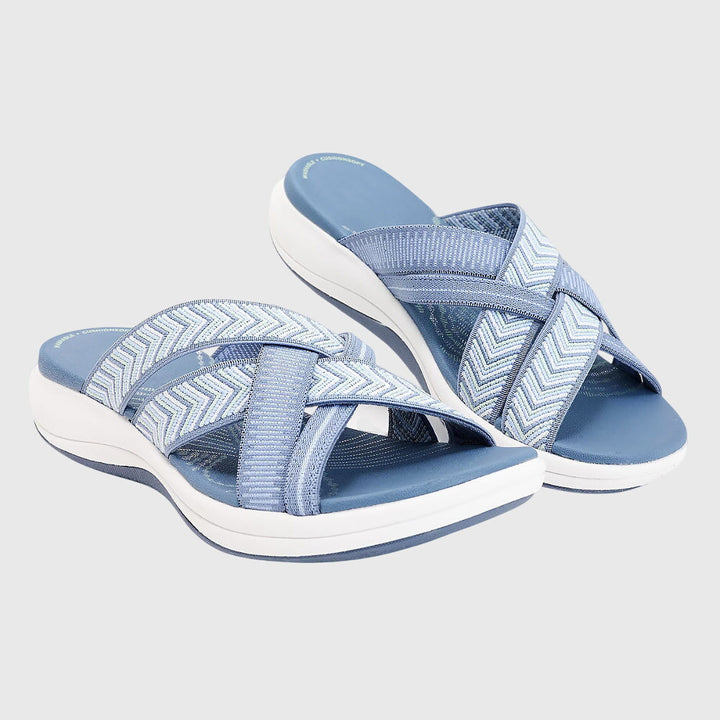 Jade | Brown Classic Comfort Sandals — view 7