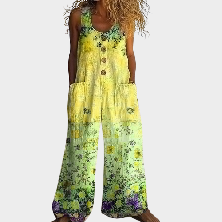 Marigold | Print Jumpsuit — view 3