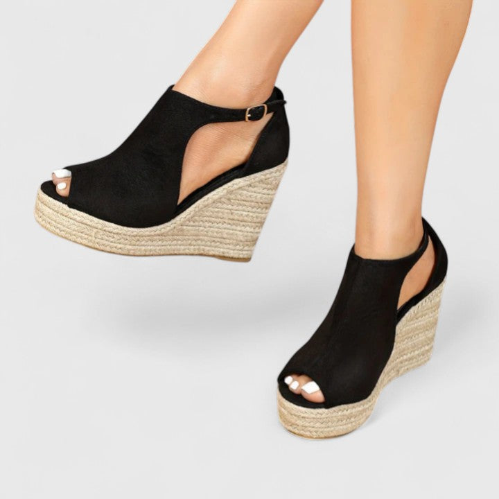 Tahliah | Camel Cushioned Heels — view 9