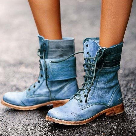 Rowena | Women’s Vintage Lace-Up Boots — view 3