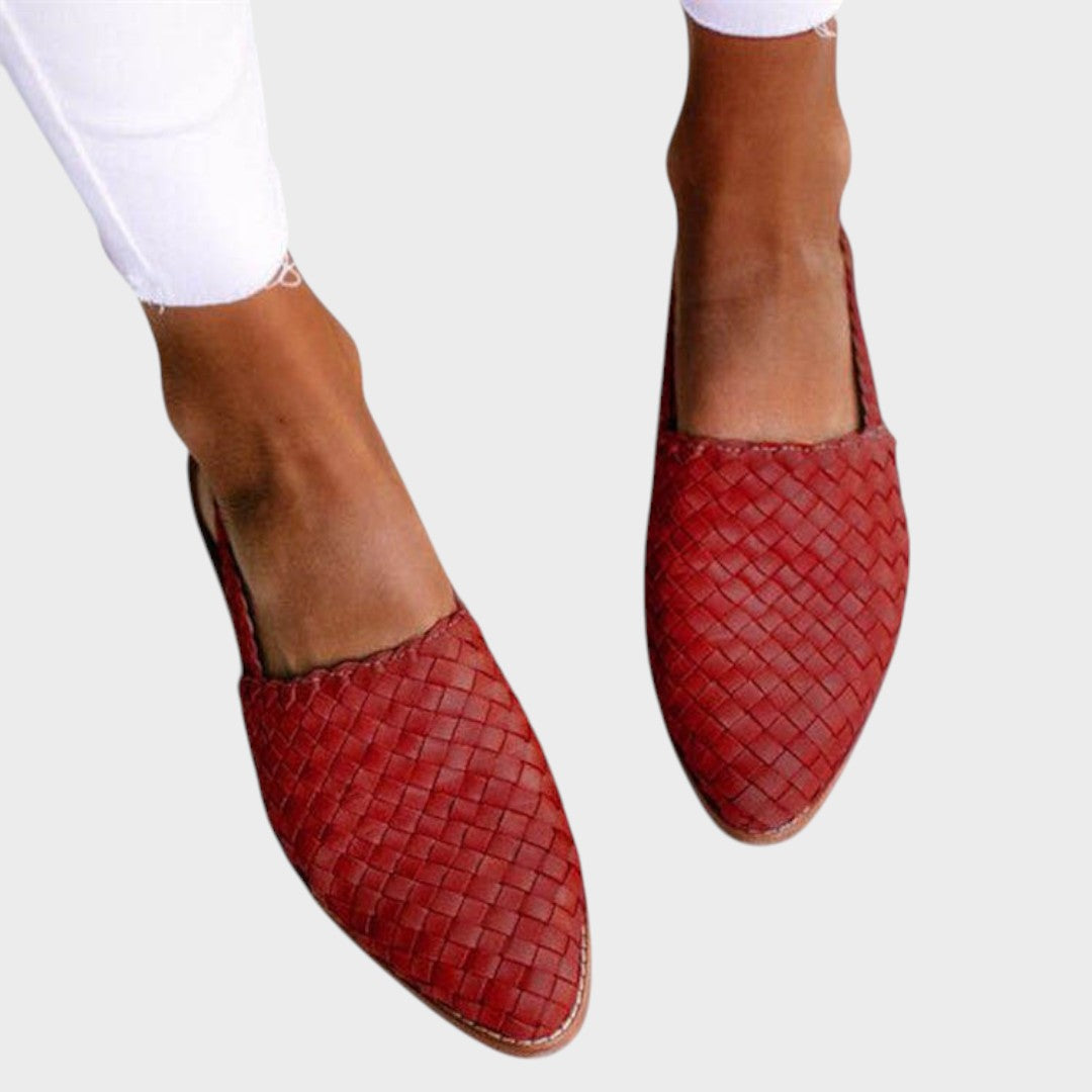 Andrea | Woven Orthopedic Flat Sandals