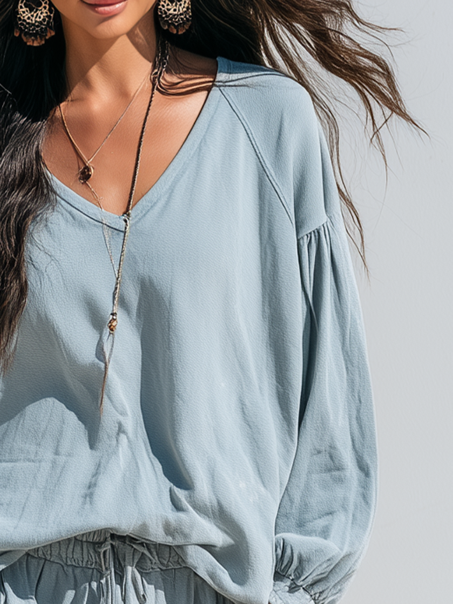 Chelsea | Belted Boho Short Set — view 2