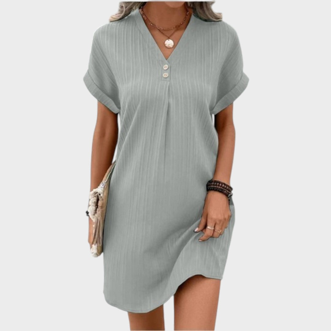 Atália | Comfortable V-neck dress