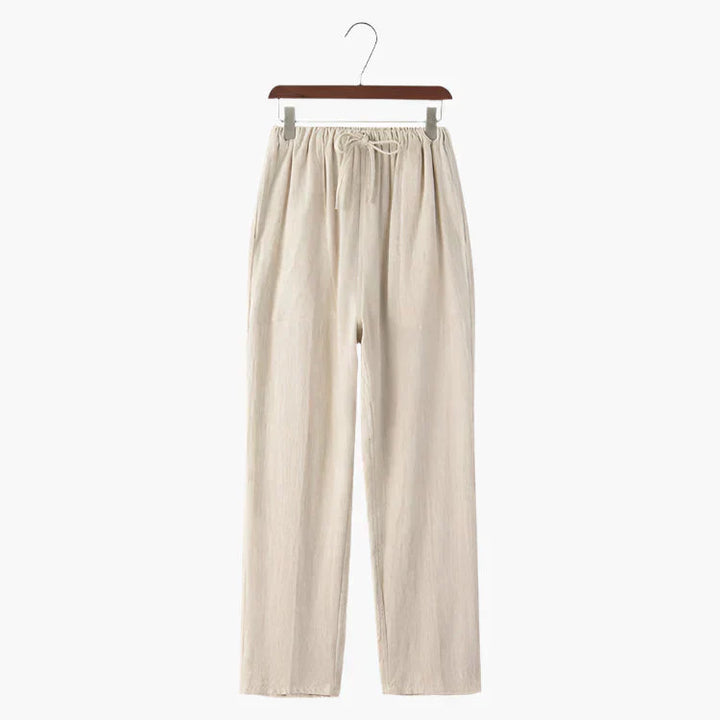 Adrien | Fluid Linen Pants
