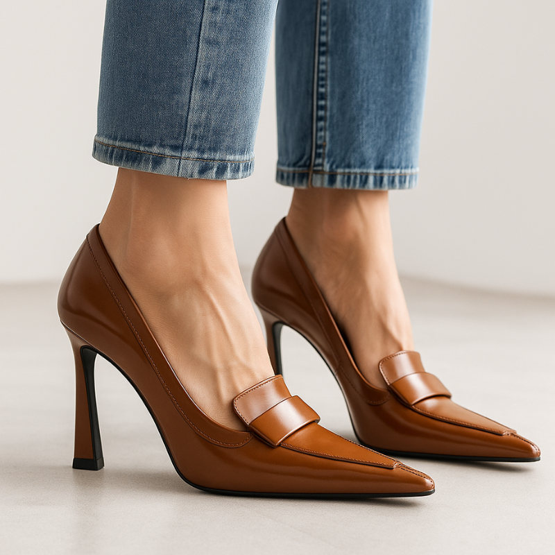 Selair | Pointed Toe Cushioned Heels — view 6