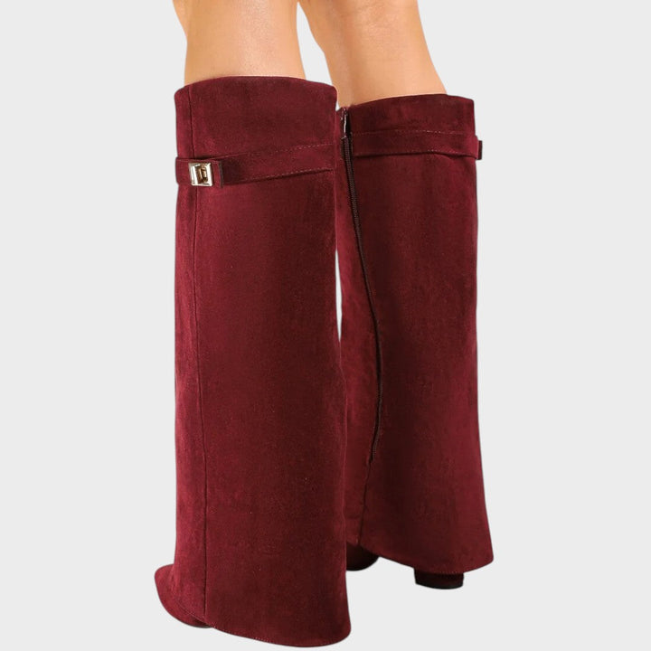 Lunara | Suede High-Top Boots