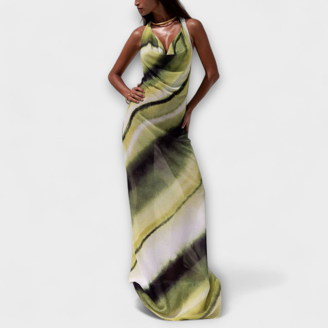 Jessica | Classic maxi dresses with gradient and tie-dye