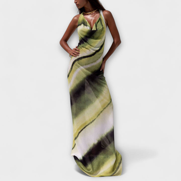 Jessica | Classic maxi dresses with gradient and tie-dye