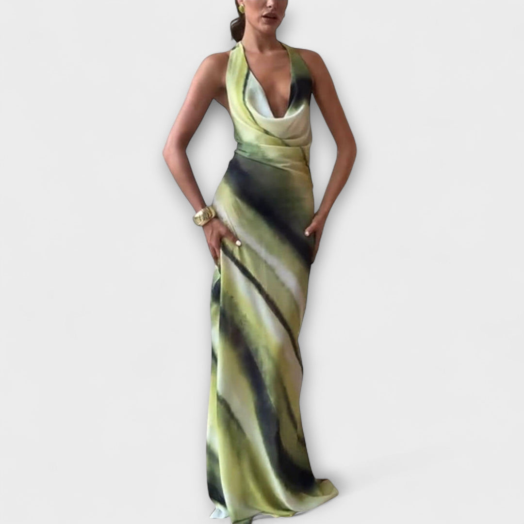Jessica | Classic maxi dresses with gradient and tie-dye