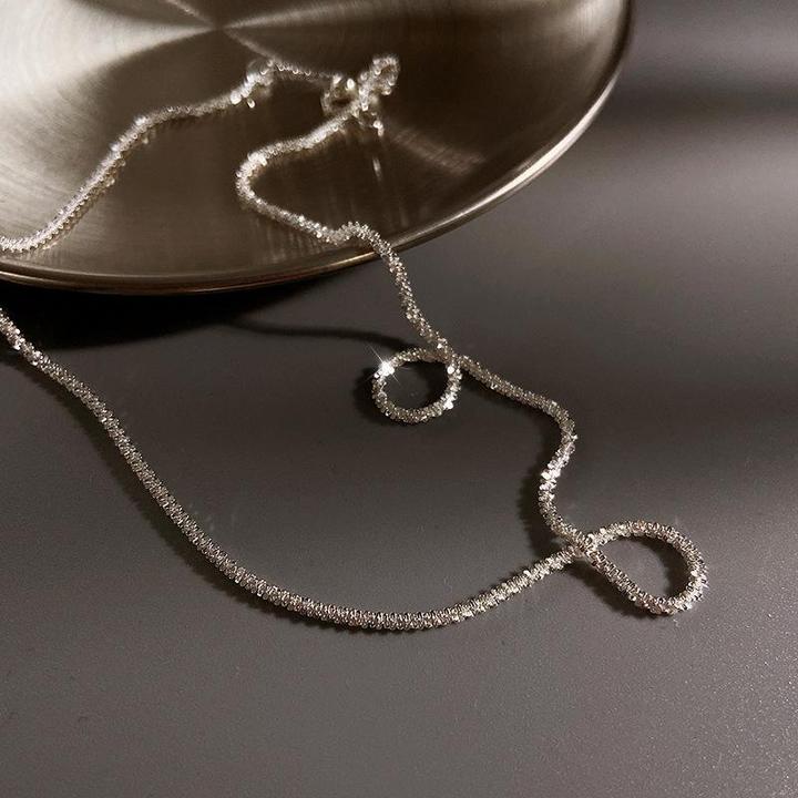 Perrine | Starry Light Necklace Silver-Tone Set — view 4