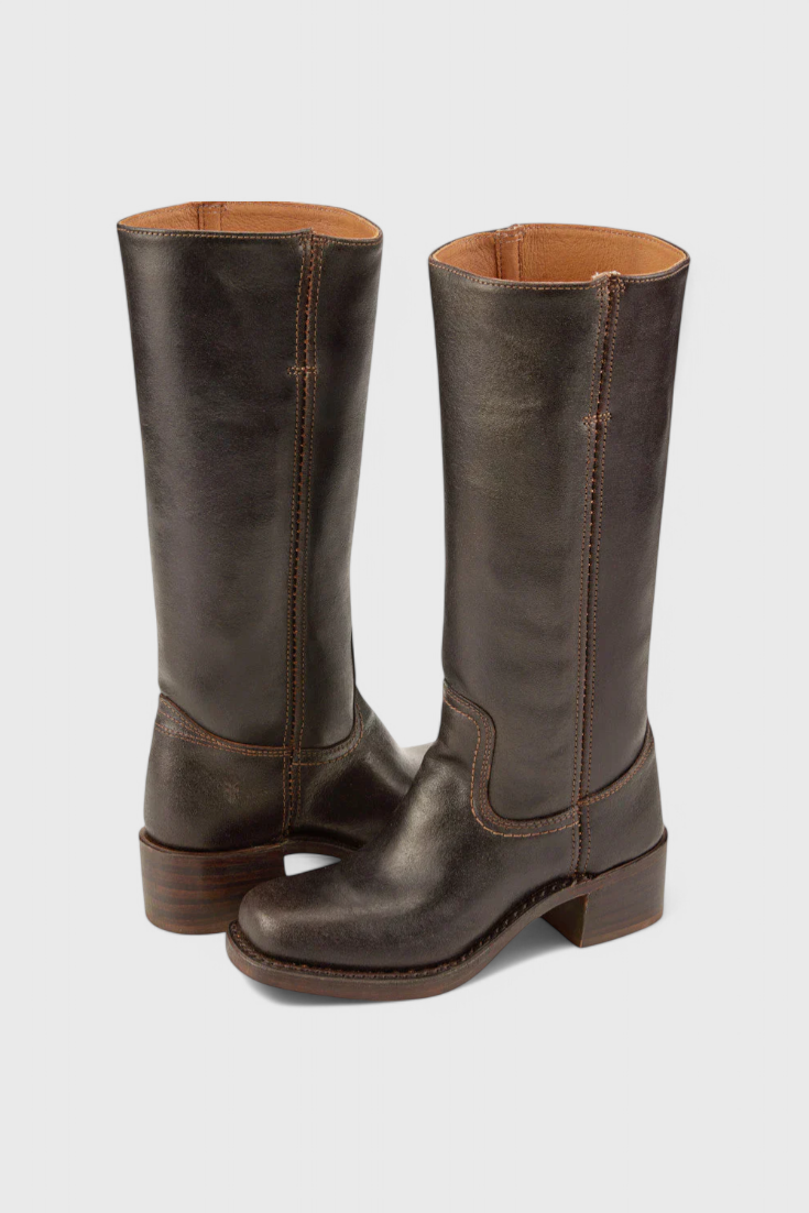 Grace | Beige Soft Cushioned Boots — view 4