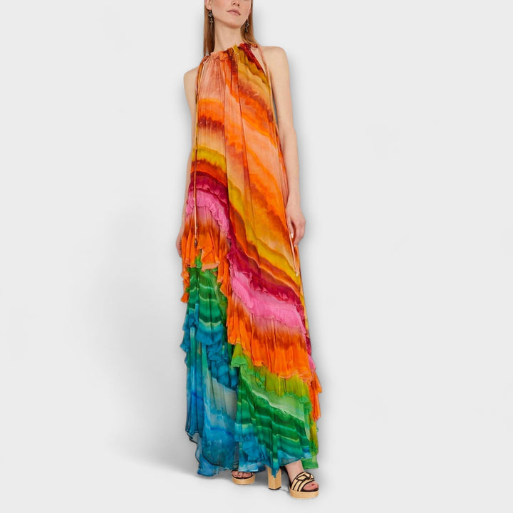 Iris | Ruffle Dress