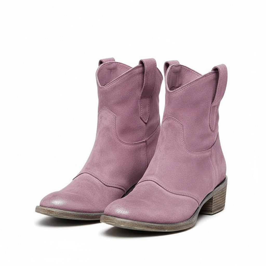 Henny | Vintage Cowboy Ankle Boots — view 5