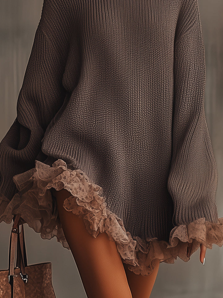 Lauren | Ruffled Mini Dress — view 2