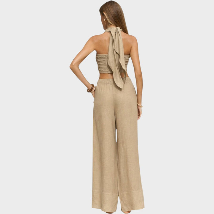 Louna | Strapless Set with Halter Back