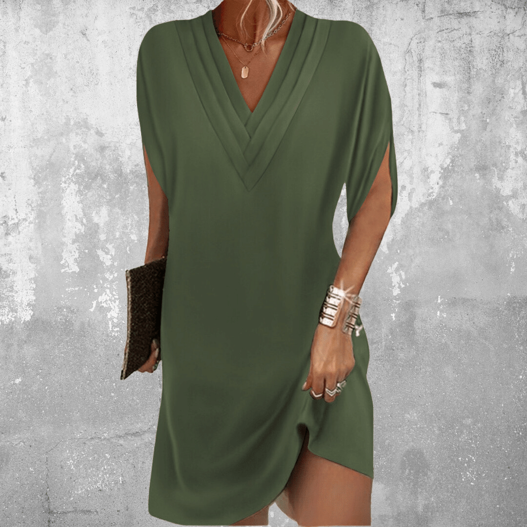 Thalia | Flattering Relaxed-Fit Mini Dress