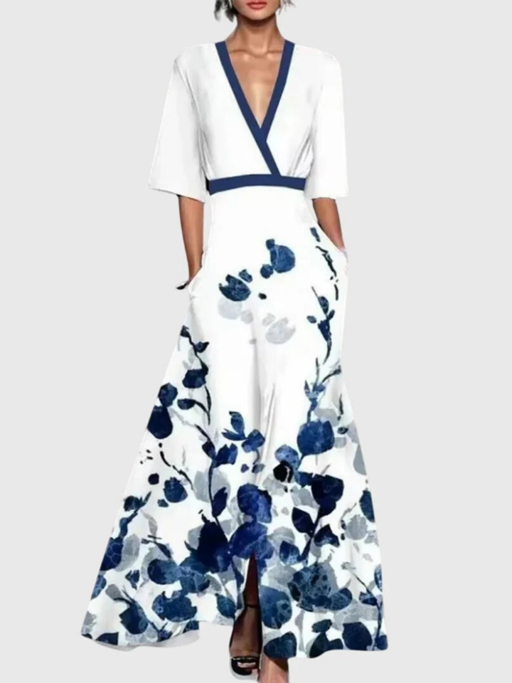 Christelle | Elegant Spring Maxi Dress