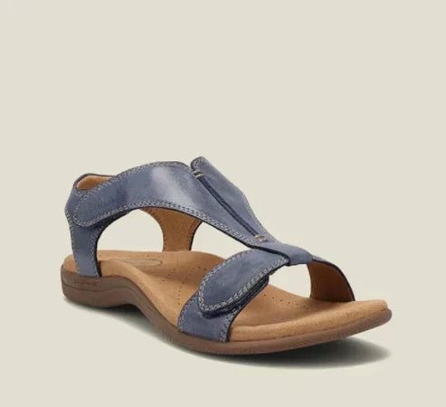 Plum | Yellow Front Zip Sport Sandals — view 2