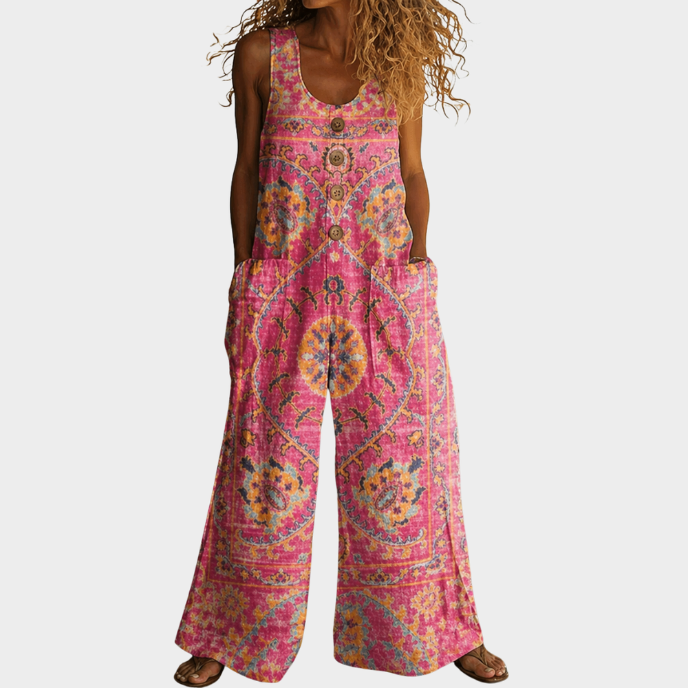 Marigold | Print Jumpsuit — view 2