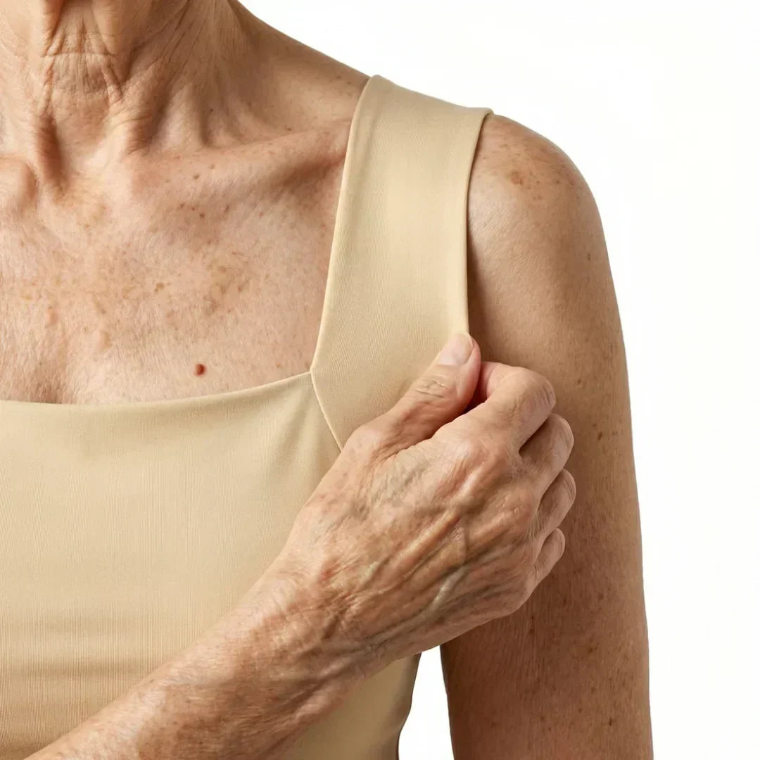 Genevieve | Nude Built-In Bra Tank — view 4