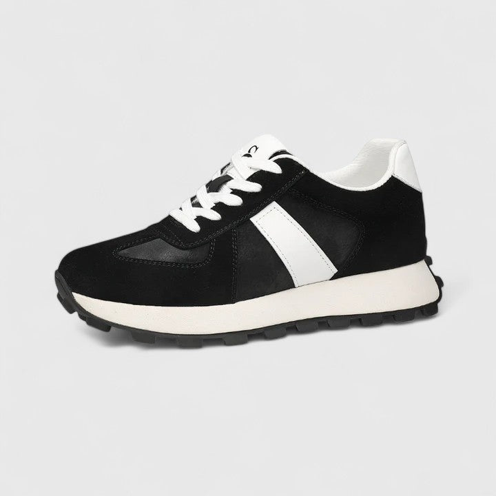 Gracelyn | Black Adjustable Strap Shoes — view 3