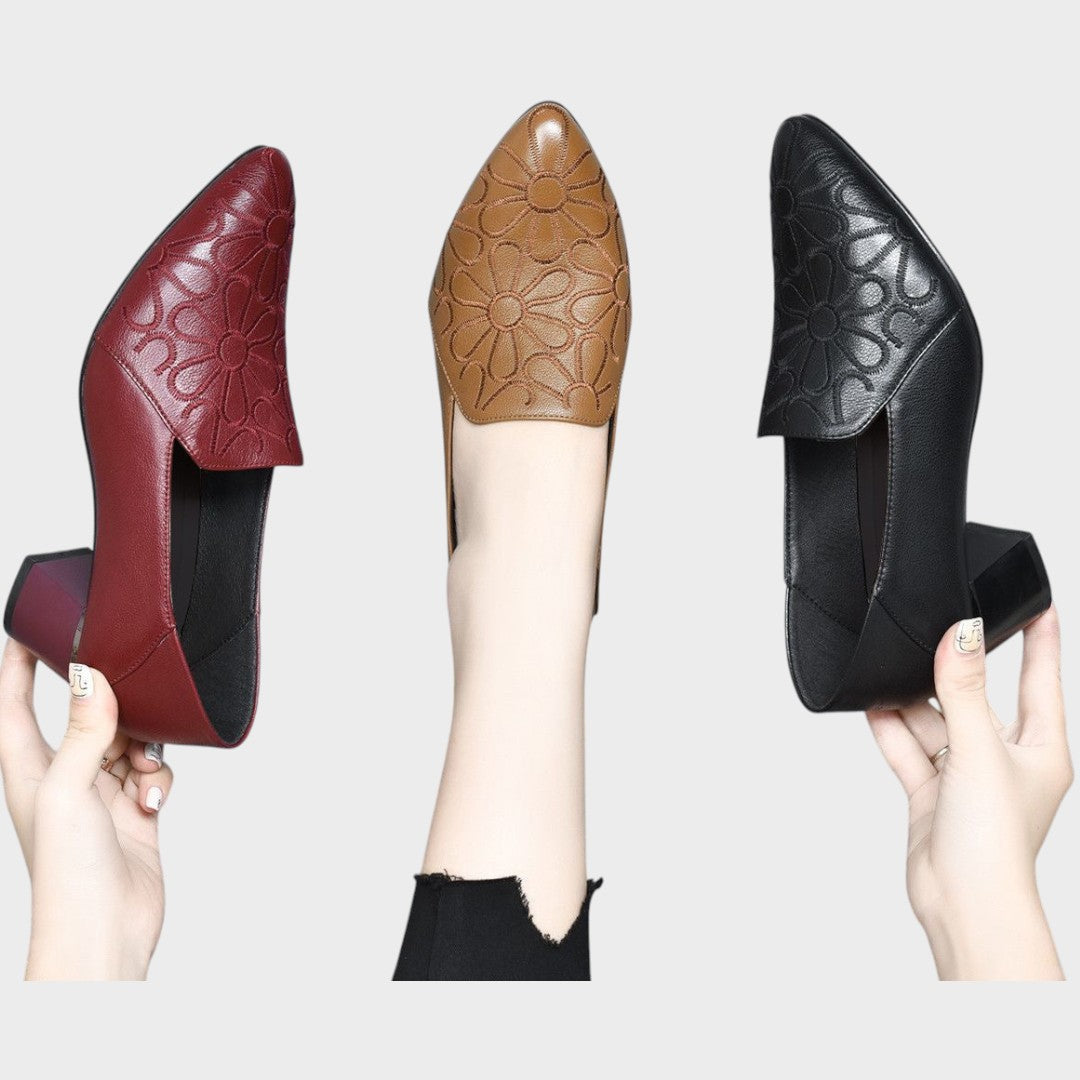 Elena | Shoes with Embroidery