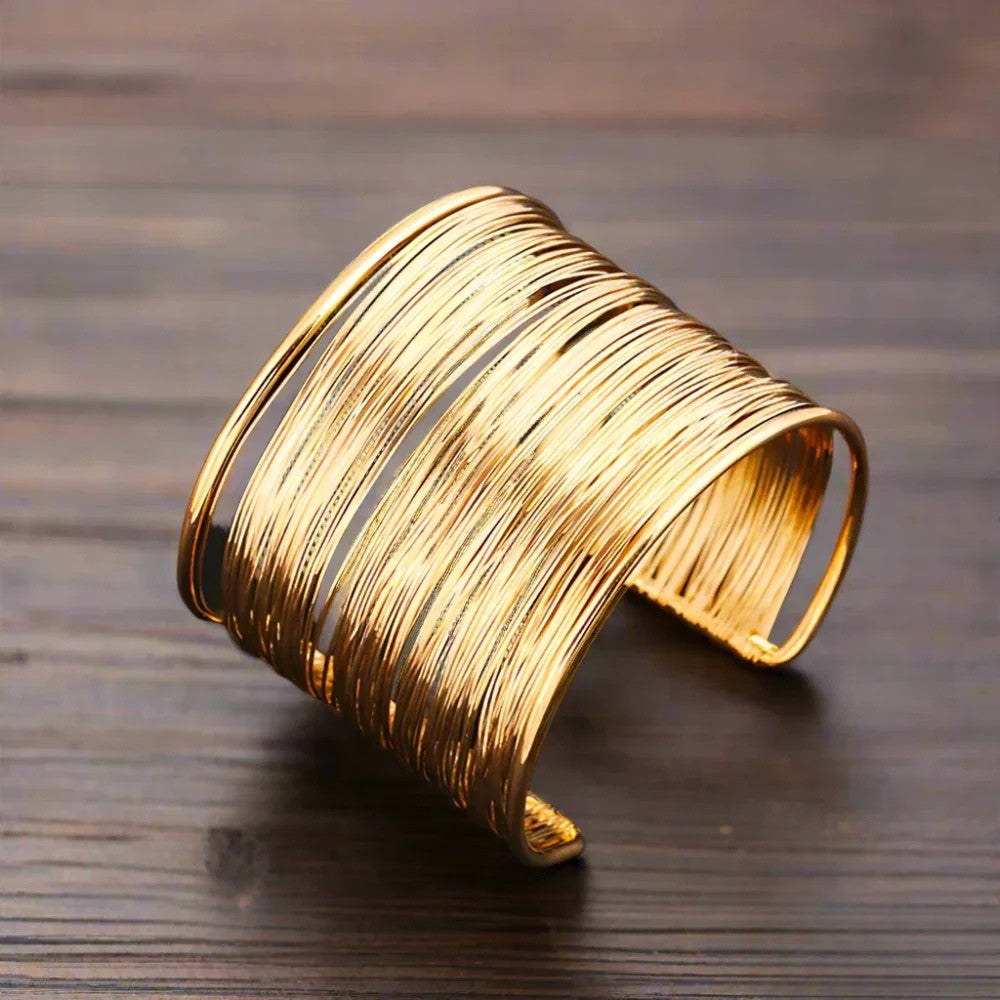 Cressida | Retro Gold-Tone Bracelet