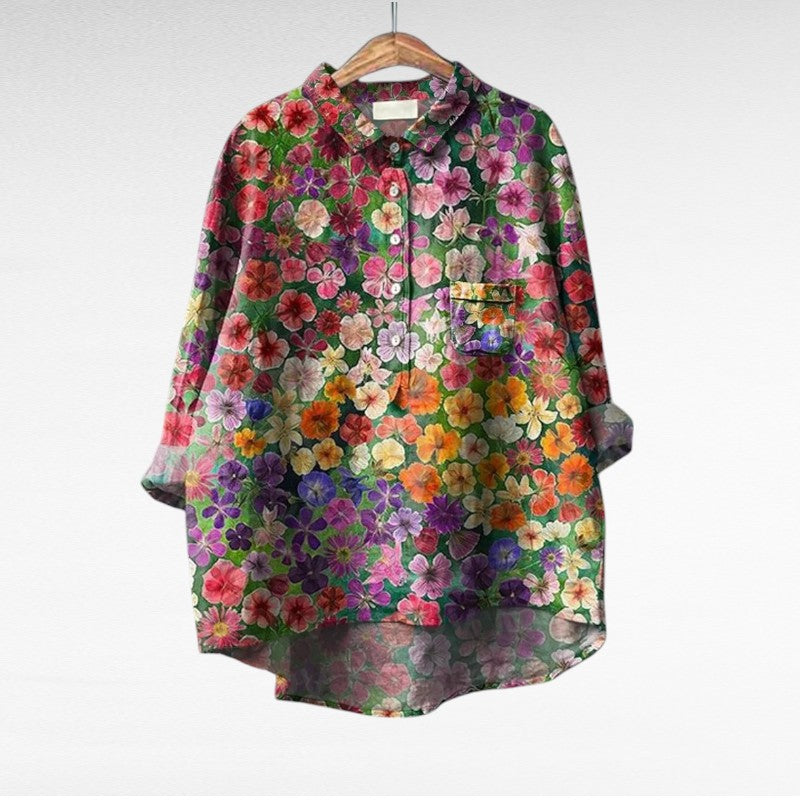 Thérèse | Long sleeve Blouse — view 2