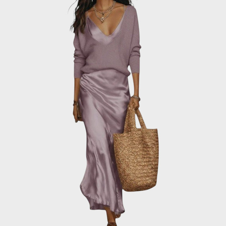Chloe | Dress with Blouse