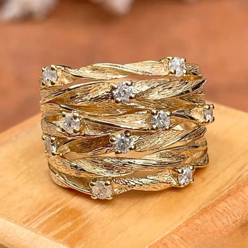 Tamsin | Classic Gold-Tone Ring