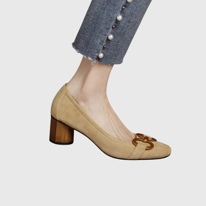 Dorothy | High Heel Buckle Heels — view 6