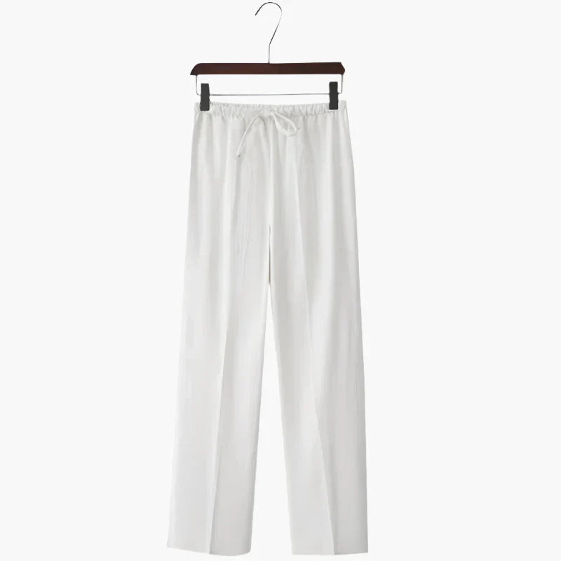 Damien | Fluid Linen Pants